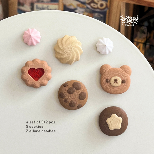 Cookie Fridge Magnet (set 7 pcs.)