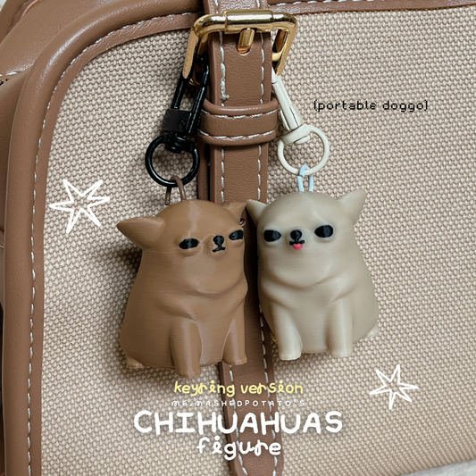 Chihuahuas Figure/Keyring