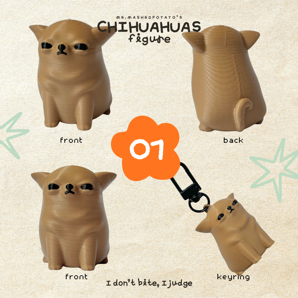 Chihuahuas Figure/Keyring