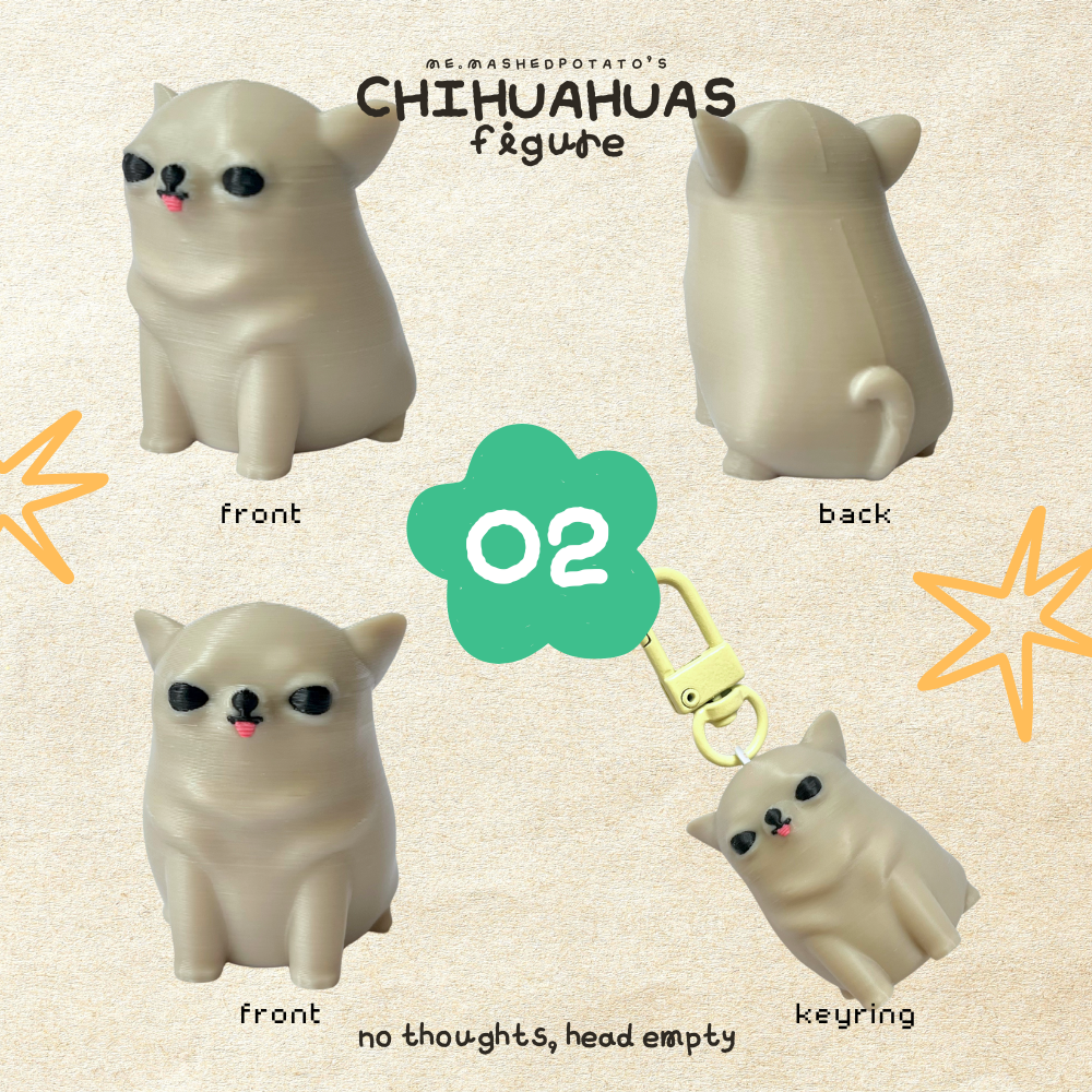 Chihuahuas Figure/Keyring