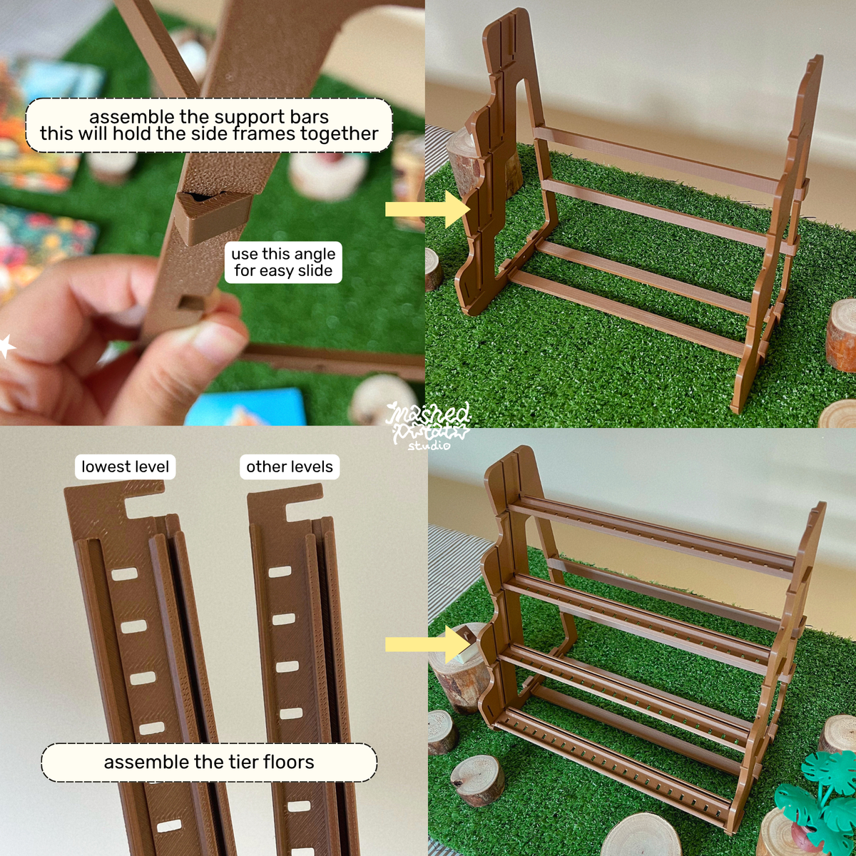 [Digital Download] 7-Tier Collapsible Display Stand (23.5 cm)