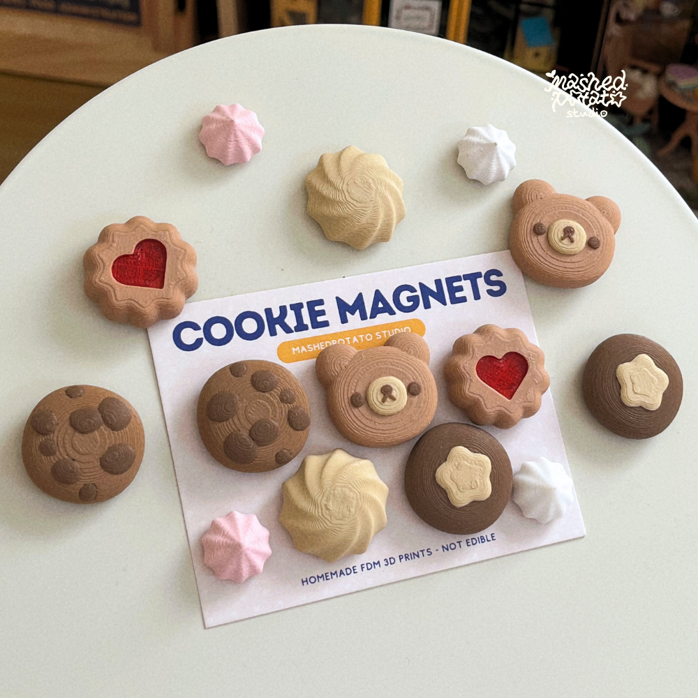 Cookie Fridge Magnet (set 7 pcs.)