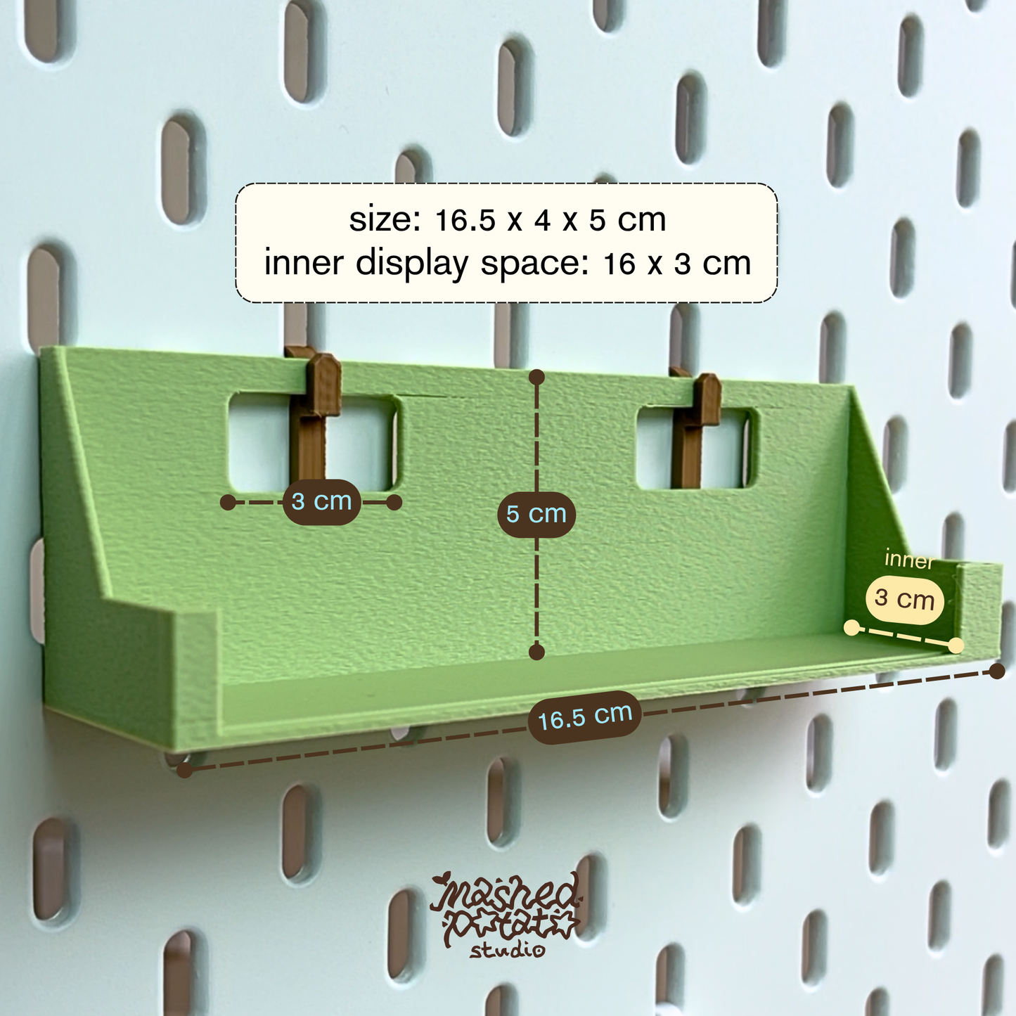 [Digital Download] Sticker Display for IKEA Pegboard
