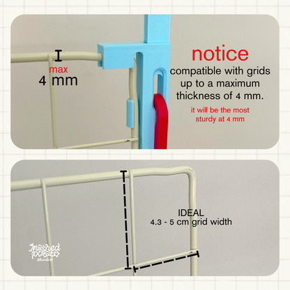 [Digital Download] Hanging Sign Holder for Grid & Plastic Panel