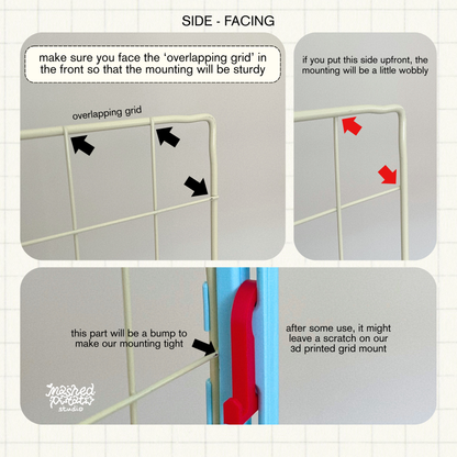 [Digital Download] Hanging Sign Holder for Grid & Plastic Panel
