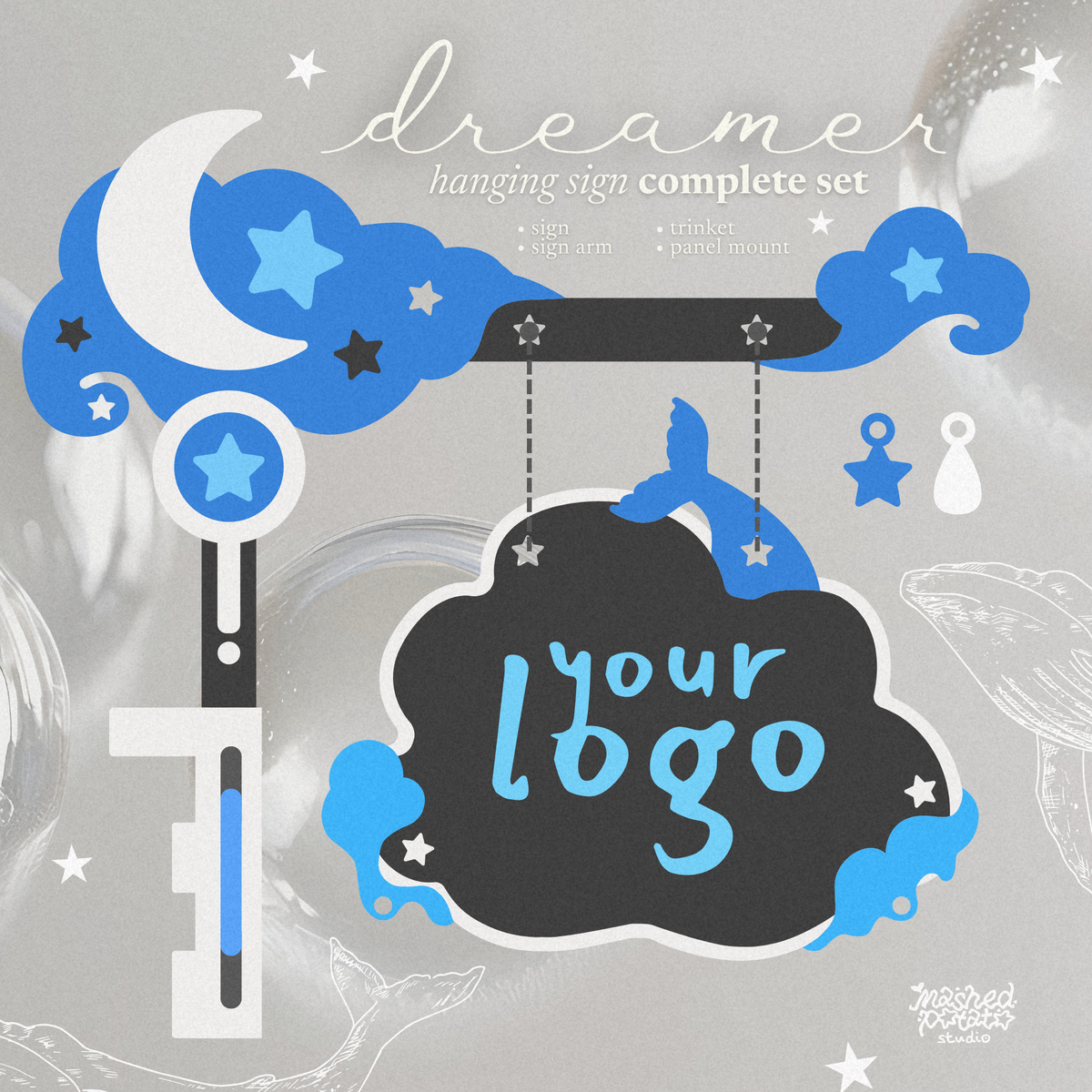 [ดาวน์โหลดไฟล์ดิจิทัล] Dreamer; ชุดป้ายแขวน