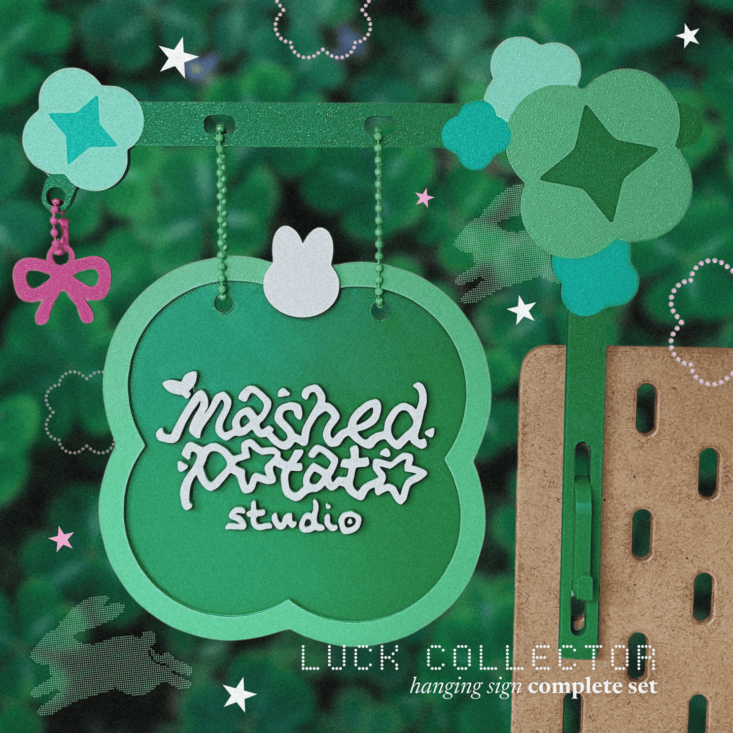 [Digital Download] Luck Collector; Hanging Sign Themed Set