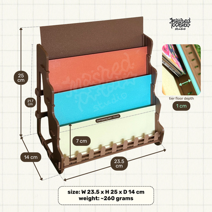 [Digital Download] 4-Tier Collapsible Display Stand (23.5 cm)