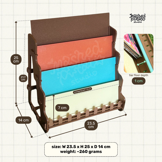 [Digital Download] 4-Tier Collapsible Display Stand (23.5 cm)