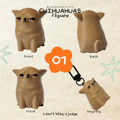 Chihuahuas Figure/Keyring