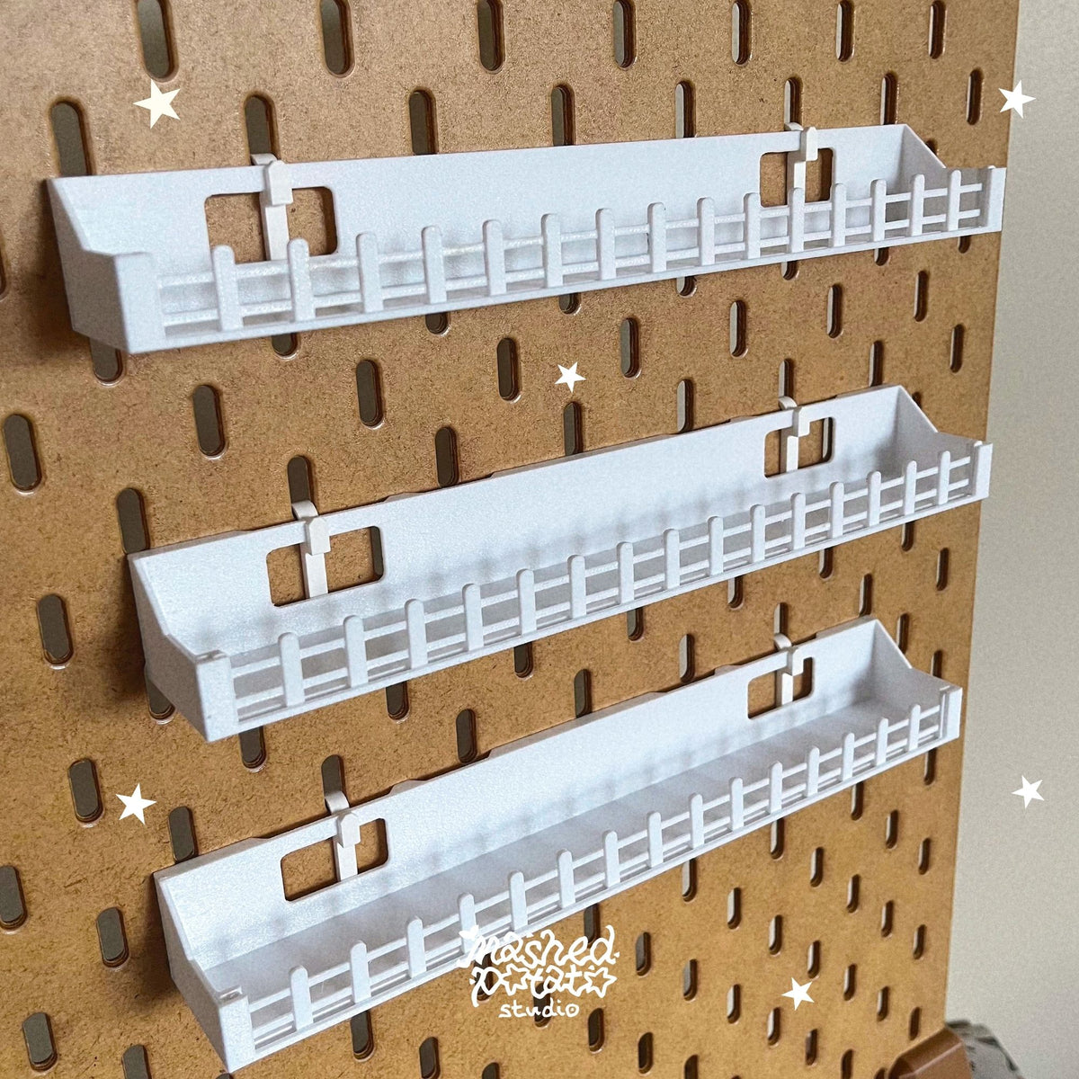 [Digital Download] Sticker Display for IKEA Pegboard (size 25 cm)