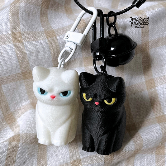 Angry Cat Figure/Keyring