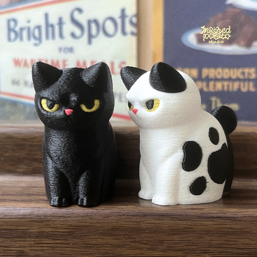 Angry Cat Figure/Keyring