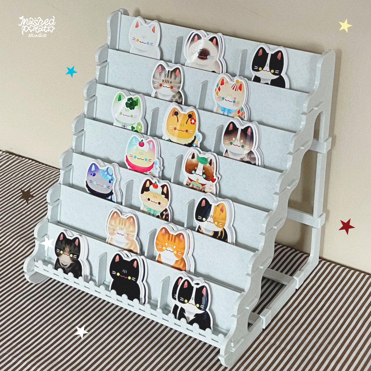 7-Tier Collapsible Display Stand