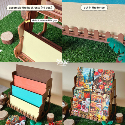 [Digital Download] 4-Tier Collapsible Display Stand (23.5 cm)